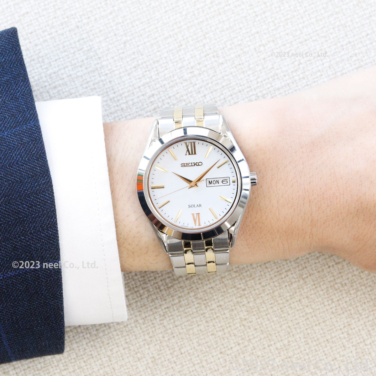 セイコー セレクション SEIKO SELECTION ソーラー 腕時計 メンズ ペアウォッチ SBPX085