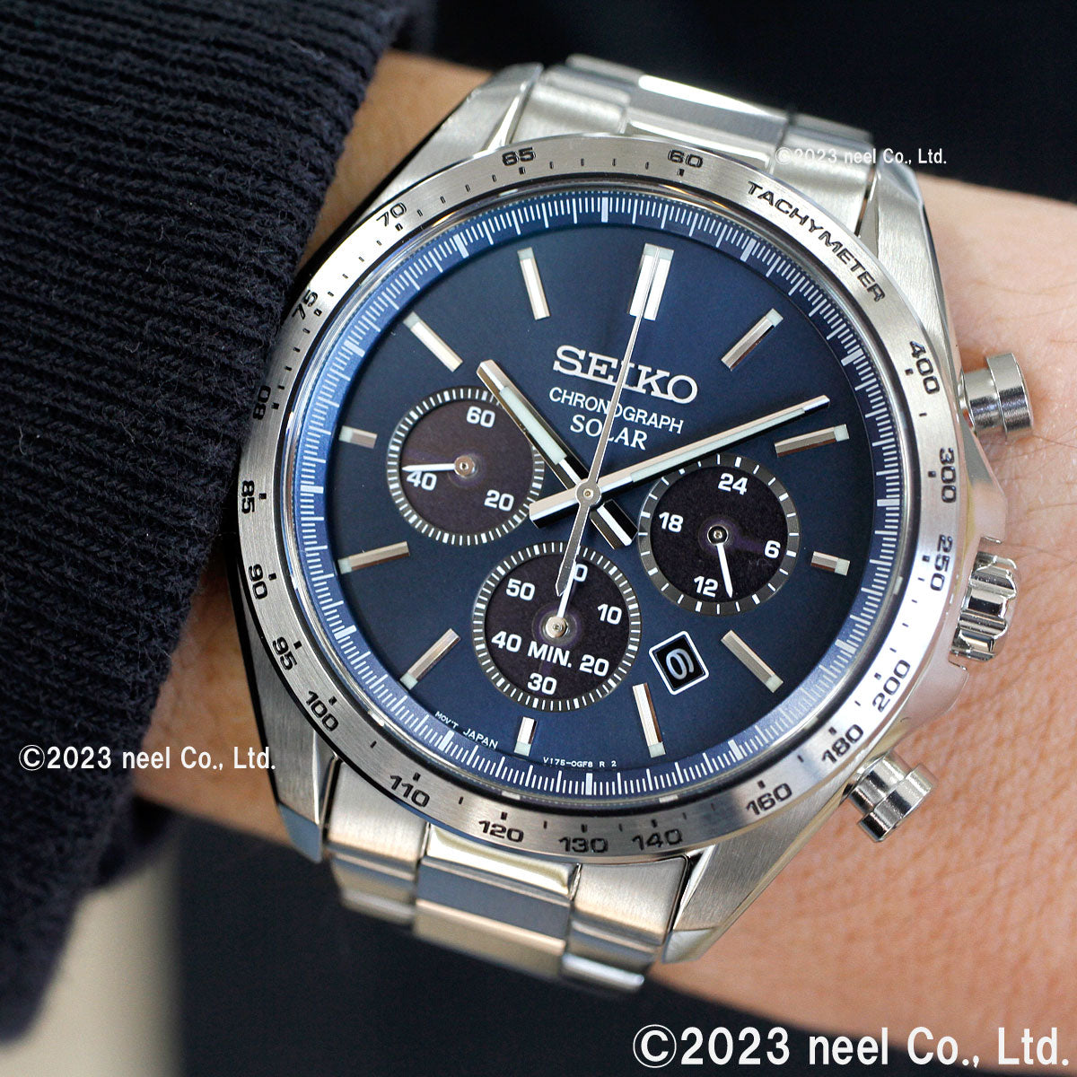 セイコー セレクション SEIKO SELECTION SBPY163 メンズ 時計 腕時計 ソーラー シルバー シルバー 流通限定モデル クロノグラフ