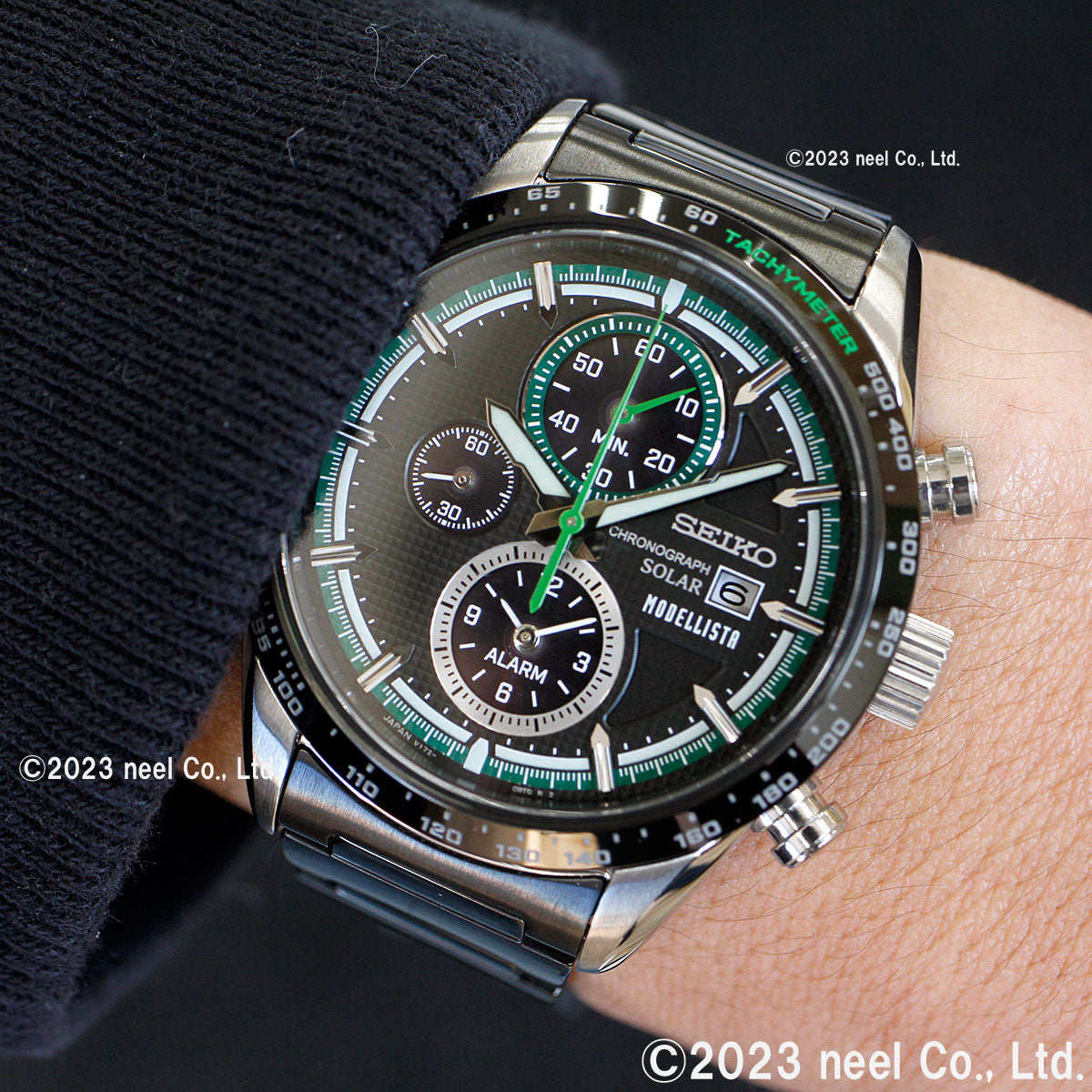 セイコー セレクション SEIKO SELECTION ソーラー モデリスタ コラボ 限定モデル 腕時計 メンズ クロノグラフ MODELLISTA Special Edition SBPY173