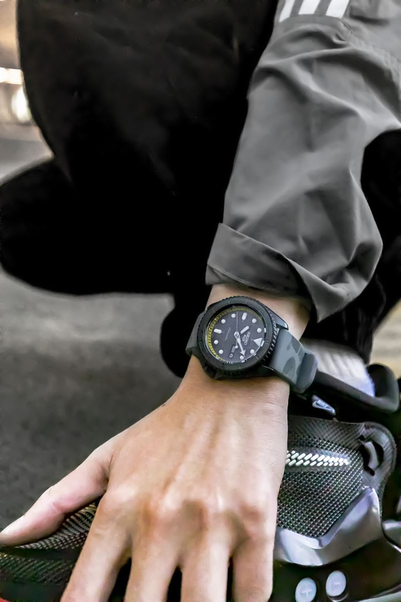 セイコー5 スポーツ SEIKO 5 SPORTS ワンピース ONE PIECE コラボ 限定 サンジ SANJI SBSA155 自動巻き メカニカル 流通限定モデル 腕時計 セイコーファイブ センス Sense