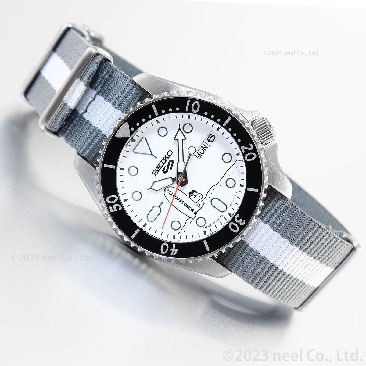 SBSA233 SKX Sense Style セイコー 5スポーツ 55周年記念 PEANUTSコラボレーション限定モデルSEIKO スヌーピー  SNOOPY 5sports - ブランド腕時計