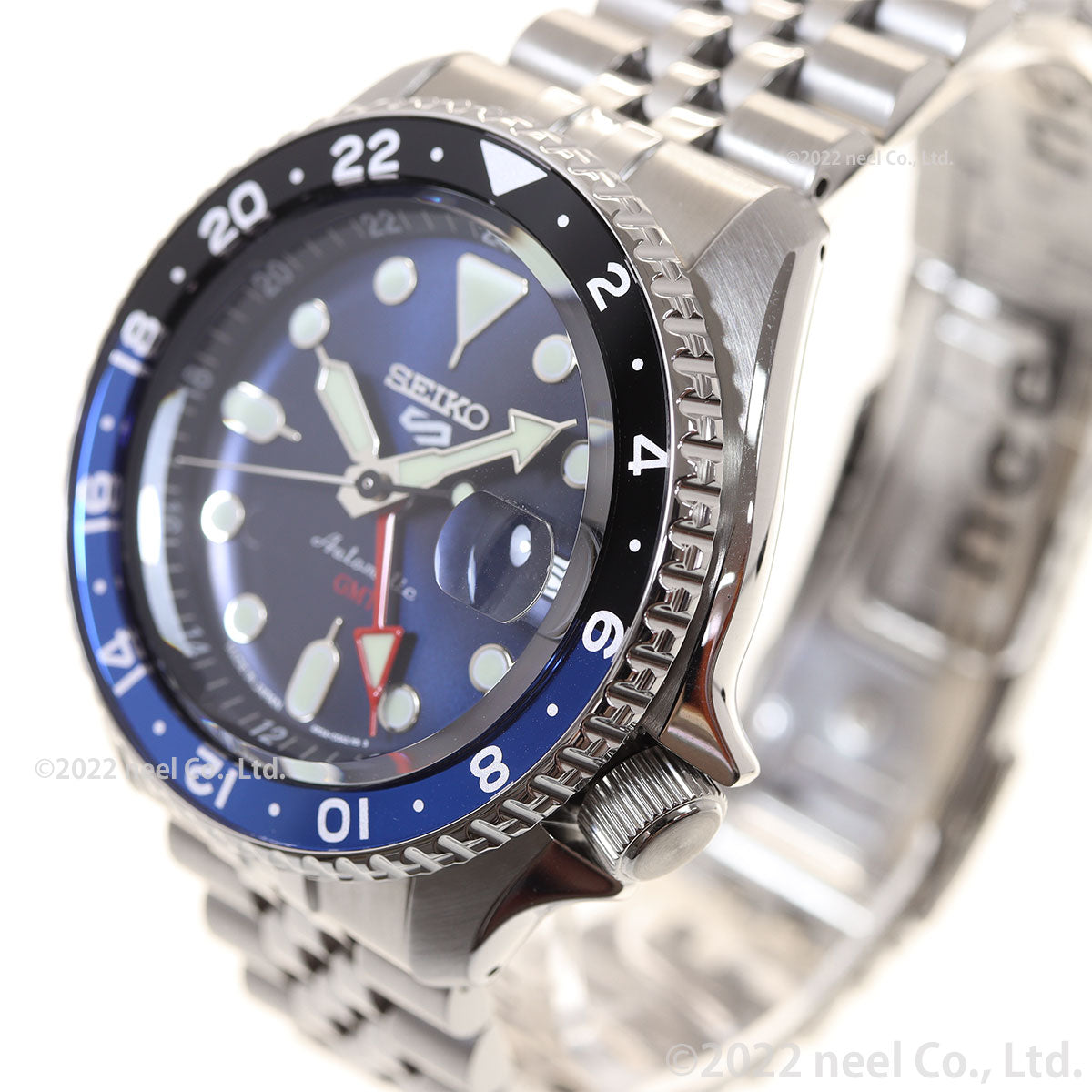 セイコー5 スポーツ 日本製  流通限定 SKX GMT SBSC003