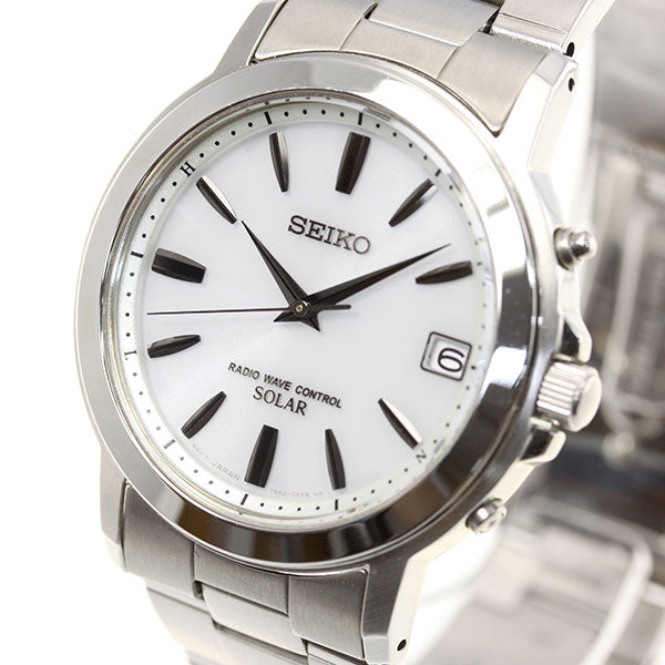 セイコー スピリット SEIKO SPIRIT 電波 ソーラー 電波時計 腕時計 メンズ ペアウォッチ SBTM167