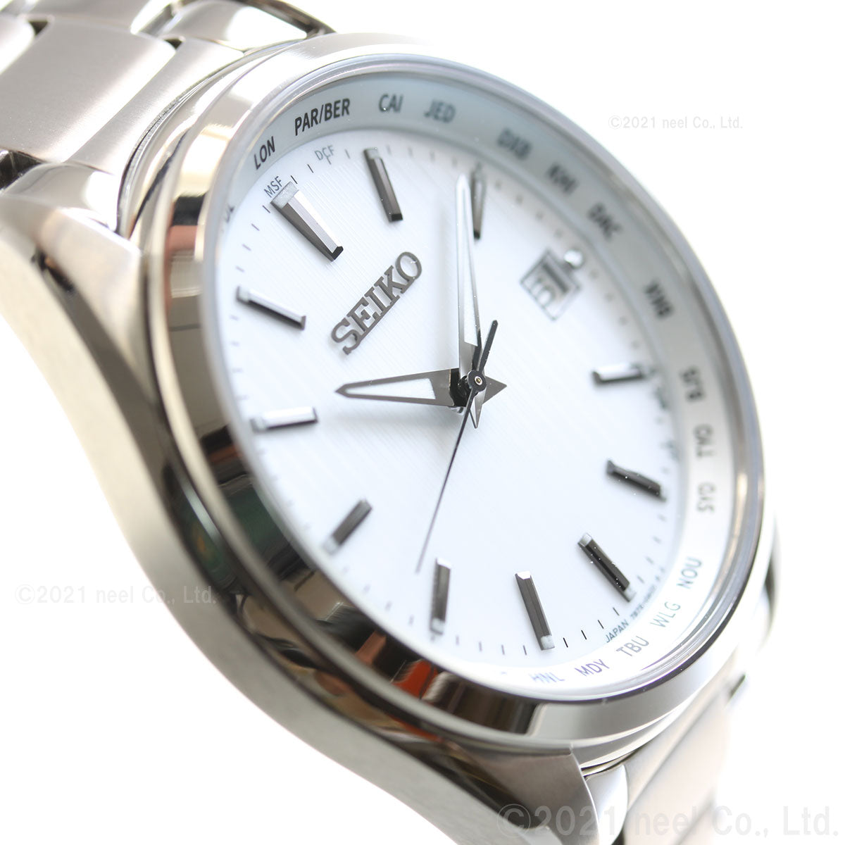 セイコー セレクション SEIKO SELECTION 電波 ソーラー 電波時計 腕時計 メンズ SBTM287