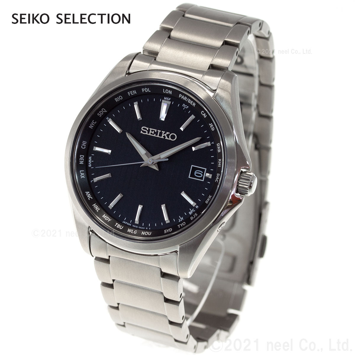 セイコー セレクション SEIKO SELECTION 電波 ソーラー 電波時計 腕時計 メンズ SBTM291