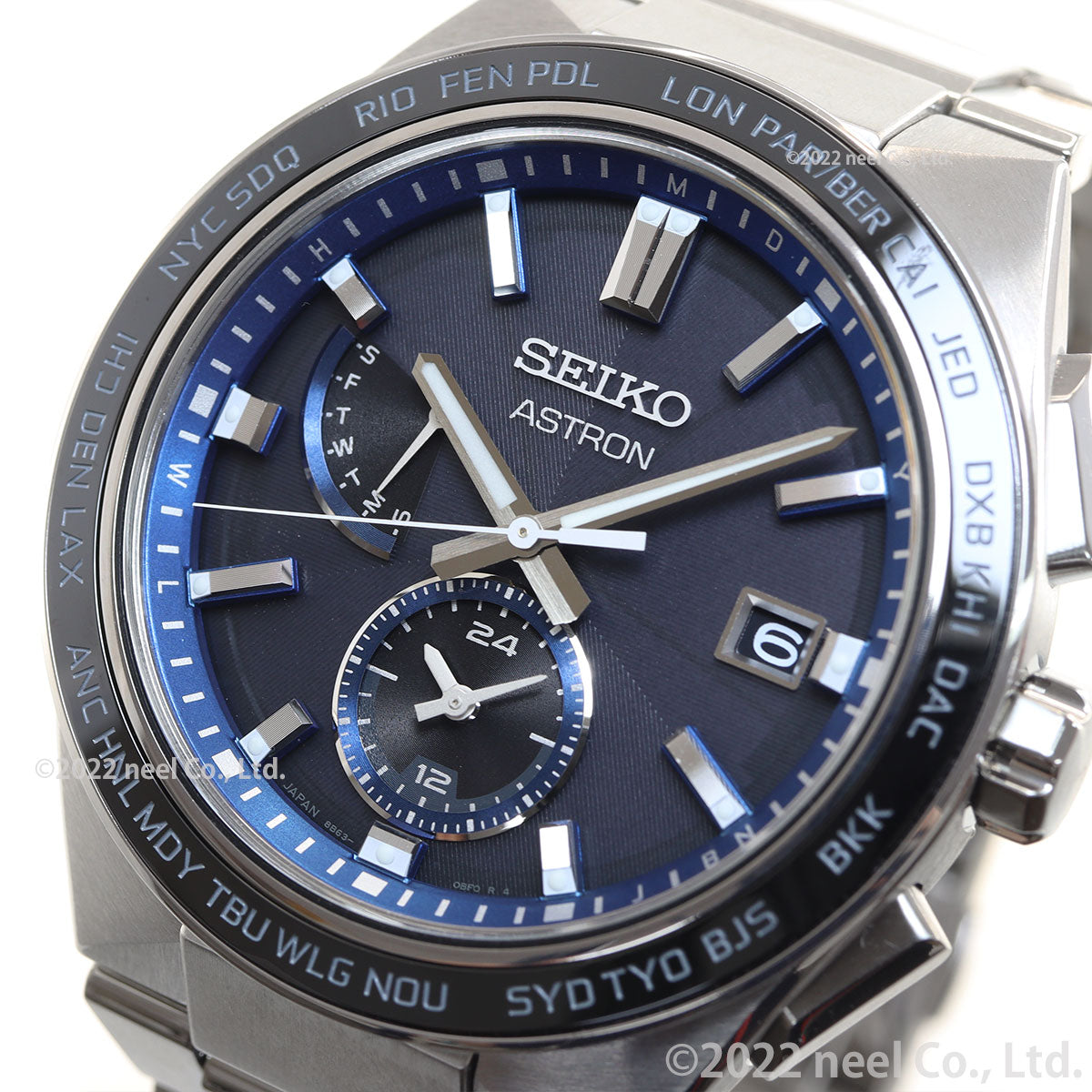セイコー SEIKO 腕時計 メンズ SBXY051 アストロン ネクスター ソーラー 電波 ASTRON NEXTER 2nd Collection ソーラー電波 電波ソーラー（8B63） ネイビーxシルバー アナログ表示