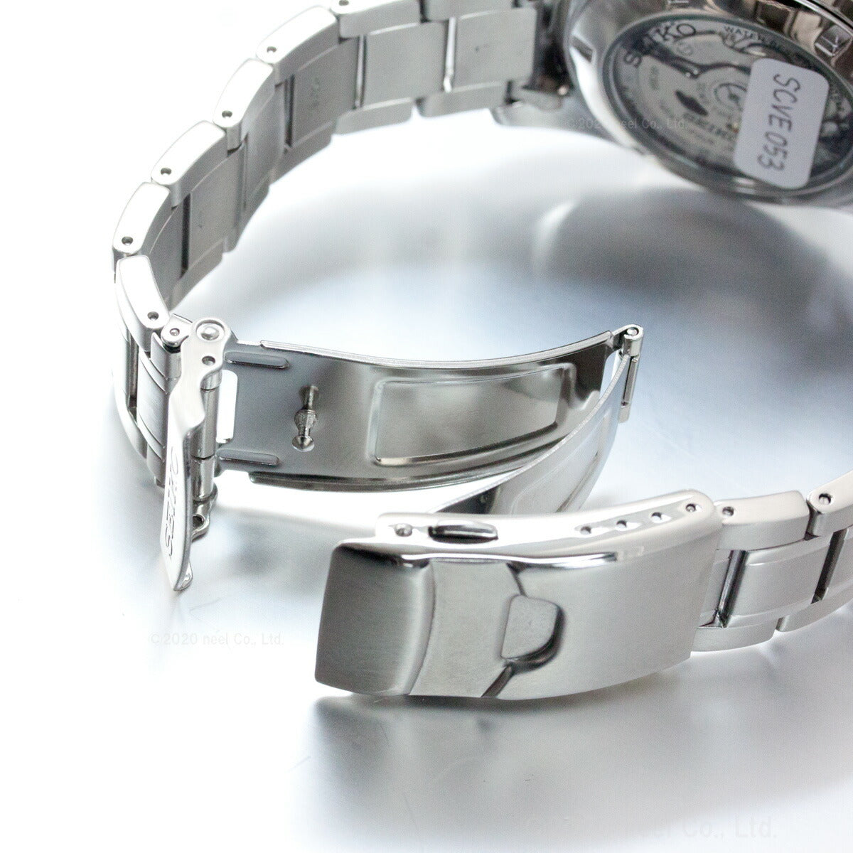 セイコー セレクション SEIKO SELECTION メカニカル 自動巻き 腕時計 メンズ セミスケルトン SCVE053