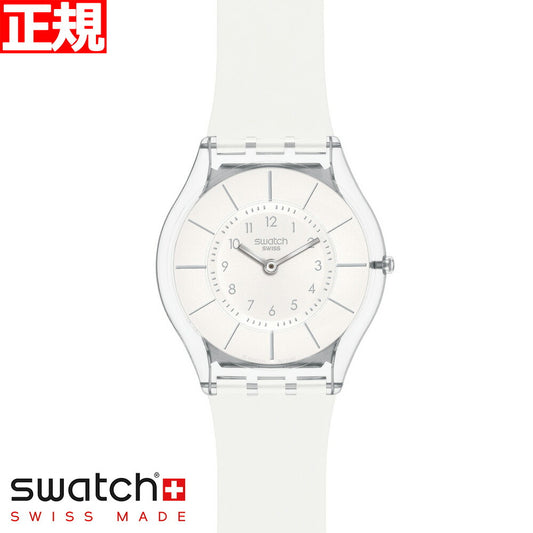 swatch スウォッチ 腕時計 レディース スキン クラシック ホワイト・クラシネス Skin Classic WHITE CLASSINESS SFK360