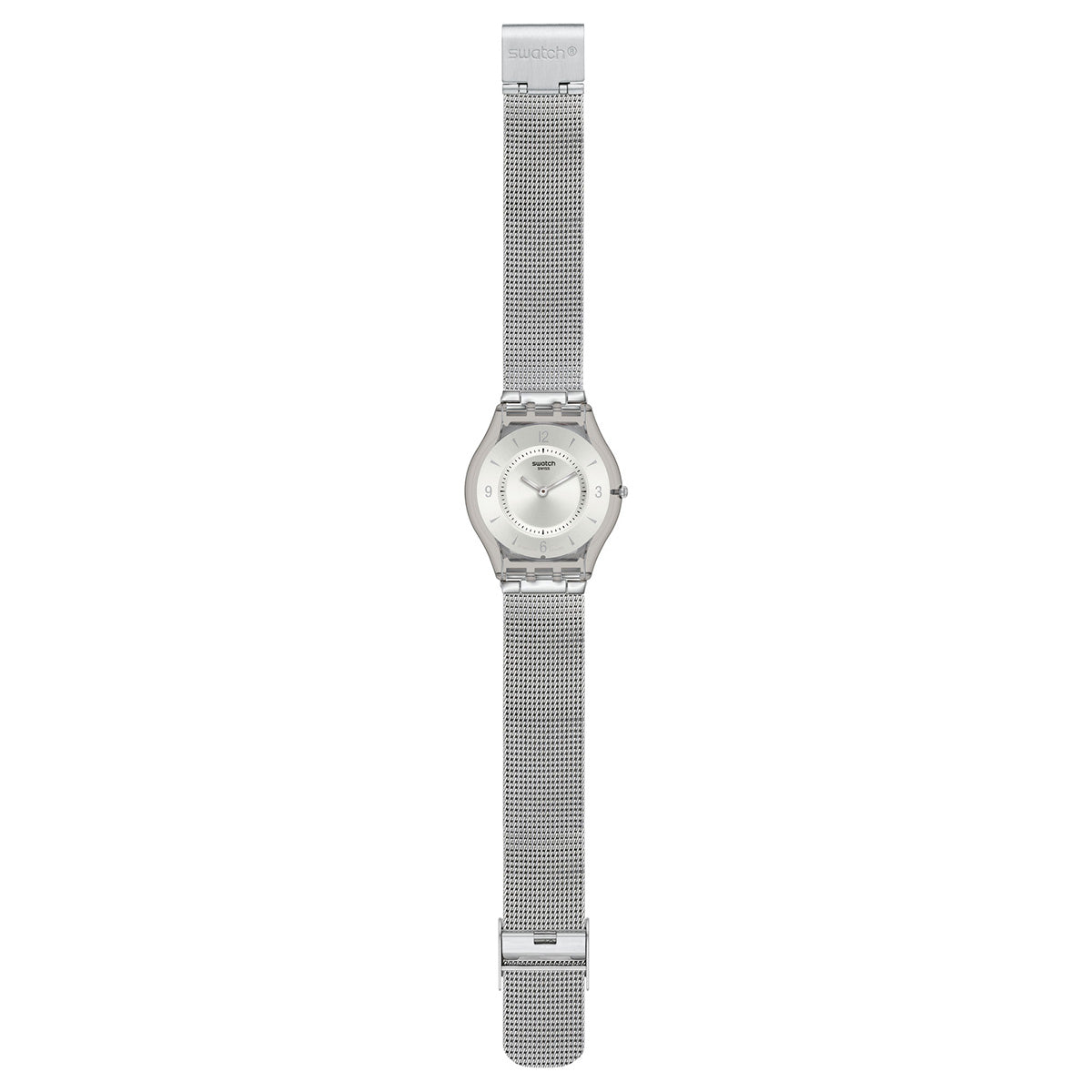 swatch スウォッチ 腕時計 レディース スキン クラシック メタル・ニット Skin Classic METAL KNIT SFM11 –  neel selectshop