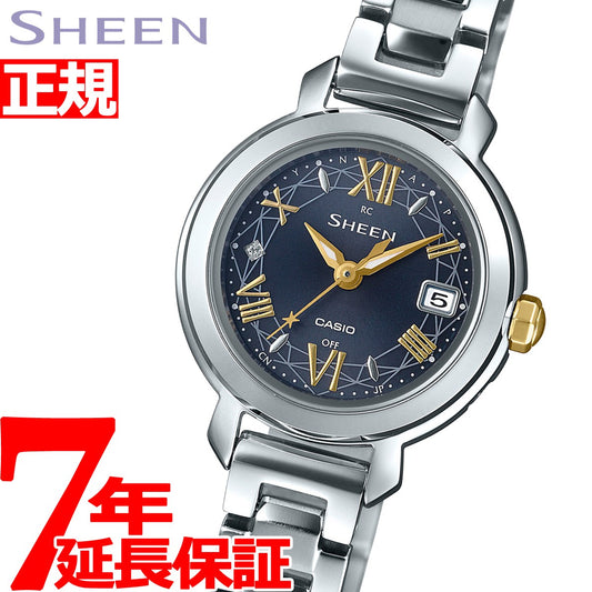 カシオ シーン CASIO SHEEN 電波 ソーラー 電波時計 腕時計 レディース SHW-5300D-2AJF