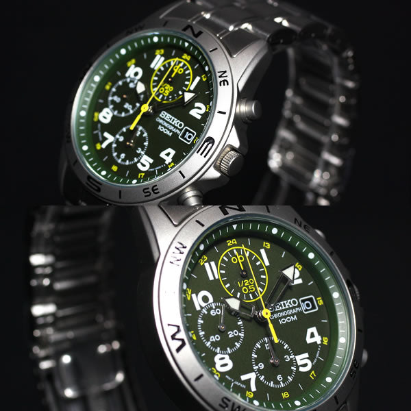 逆輸入 セイコー SEIKO 腕時計 クロノグラフ SND377P1【クオーツ】【レア】【W30608】【正規品】
