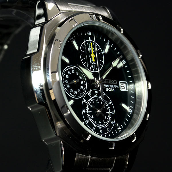 セイコー クロノグラフ 逆輸入 SEIKO 腕時計 SND411 50M 防水