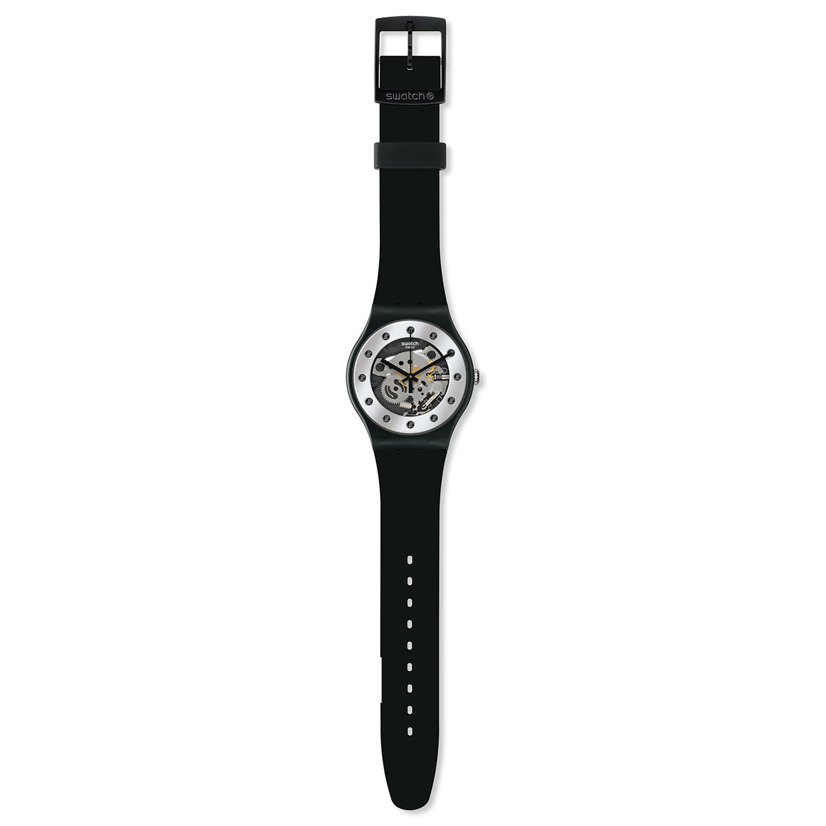 swatch スウォッチ 腕時計 メンズ レディース オリジナルズ ニュージェント シルバー・グラム Originals New Gent SILVER GLAM SO29B109