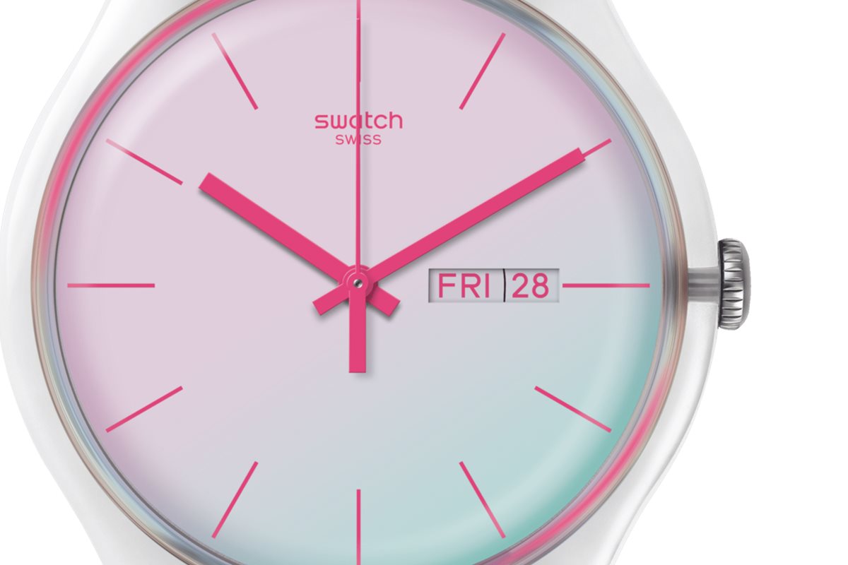 swatch スウォッチ 腕時計 メンズ レディース オリジナルズ ニュージェント ポーラホワイト Originals New Gent POLAWHITE SO29K704-S14