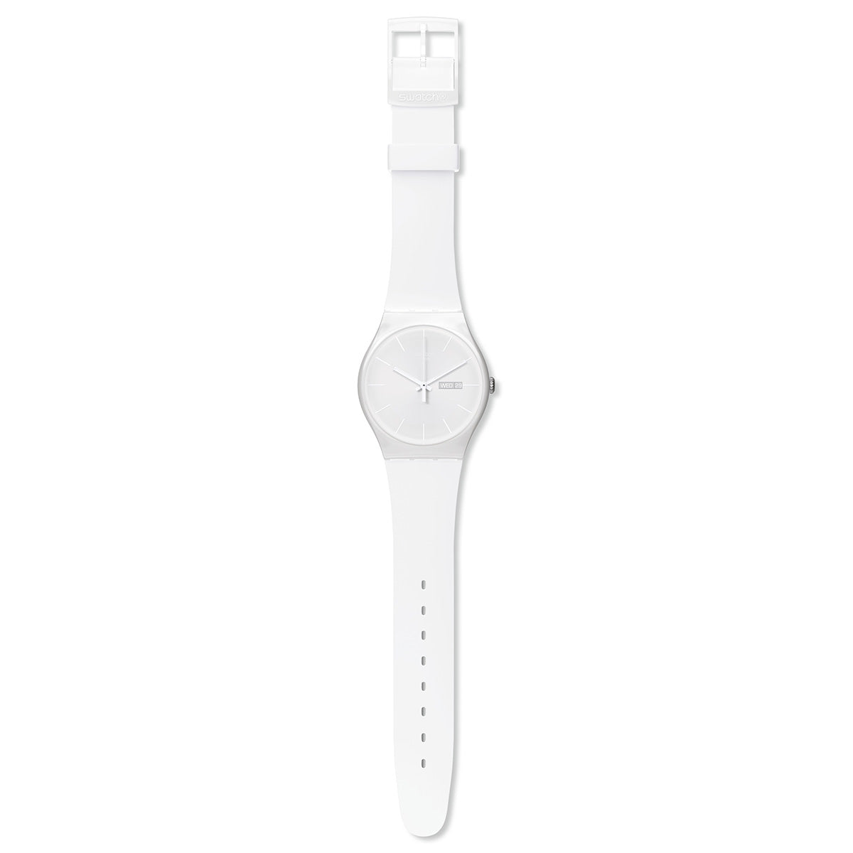 swatch スウォッチ 腕時計 メンズ レディース オリジナルズ ニュージェント ホワイト・レーベル Originals New Gent WHITE REBEL SO29W704