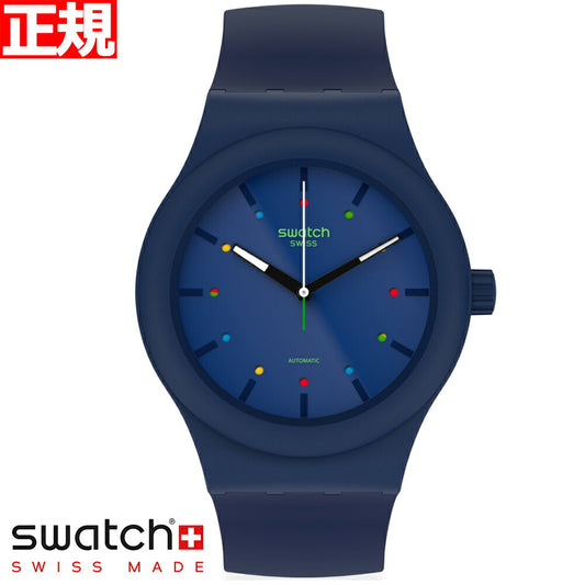 swatch スウォッチ 腕時計 メンズ レディース オリジナルズ システム51 ワッツ51 Originals Sistem51 WAKTU51自動巻き SO30N400