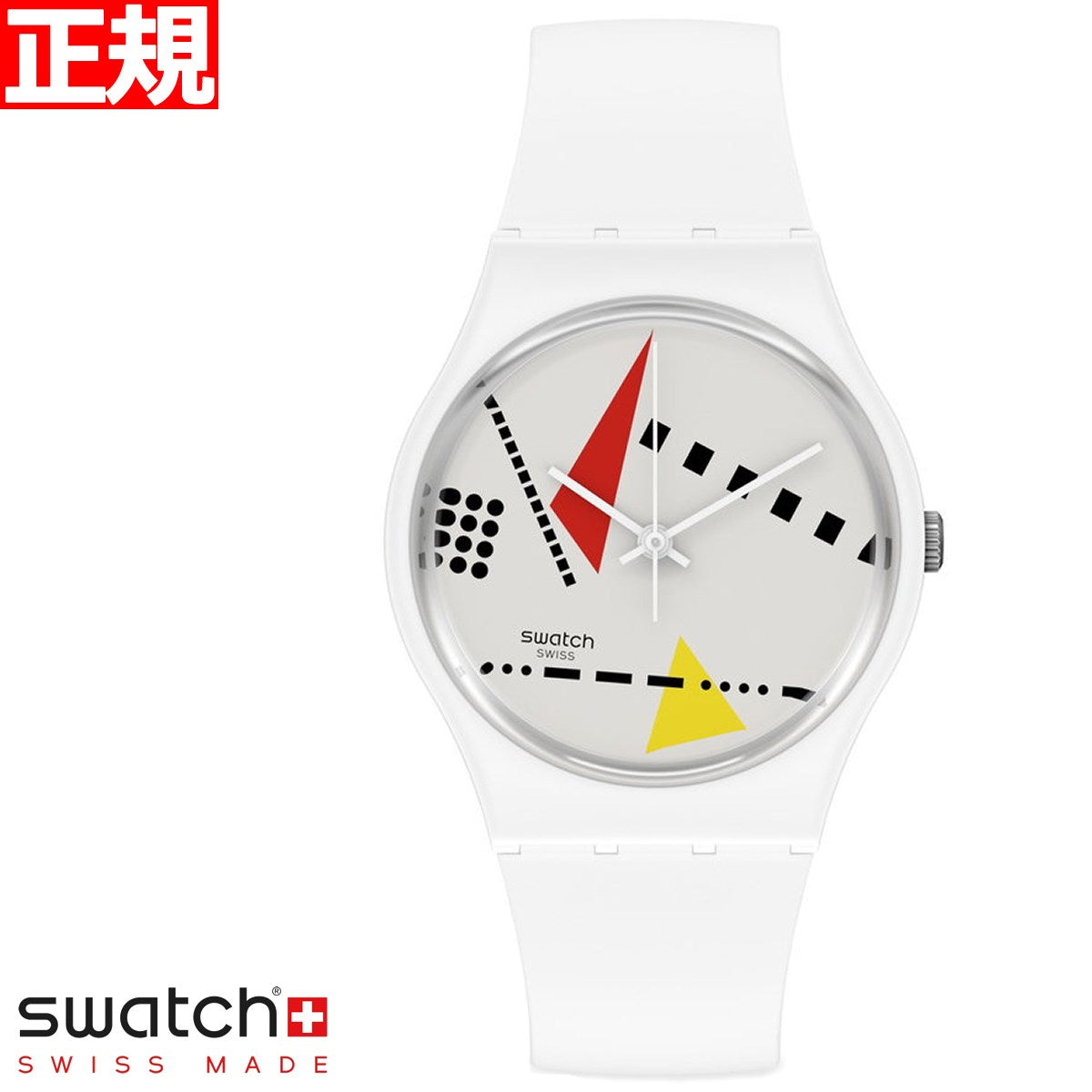 swatch スウォッチ 腕時計 SO31W106 メンズ レディース オリジナルズ ホワイト・メン・エム ジェント 1984 RELOADED WHI_MEM M Gent