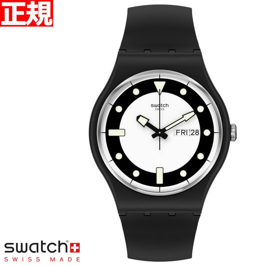 swatch スウォッチ 腕時計 SO32B705 メンズ レディース オリジナルズ ブラック ニュー・ジェント 1984 RELOADED BLA_DIV New Gent
