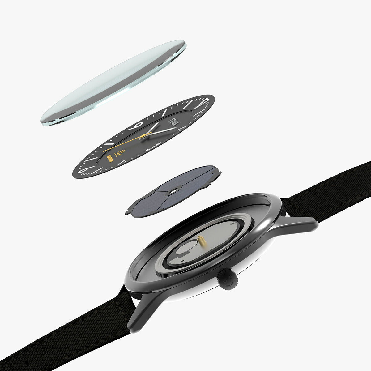 トリワ TRIWA 腕時計 メンズ ソーラー TIME FOR SOLAR SOL101-CL080912