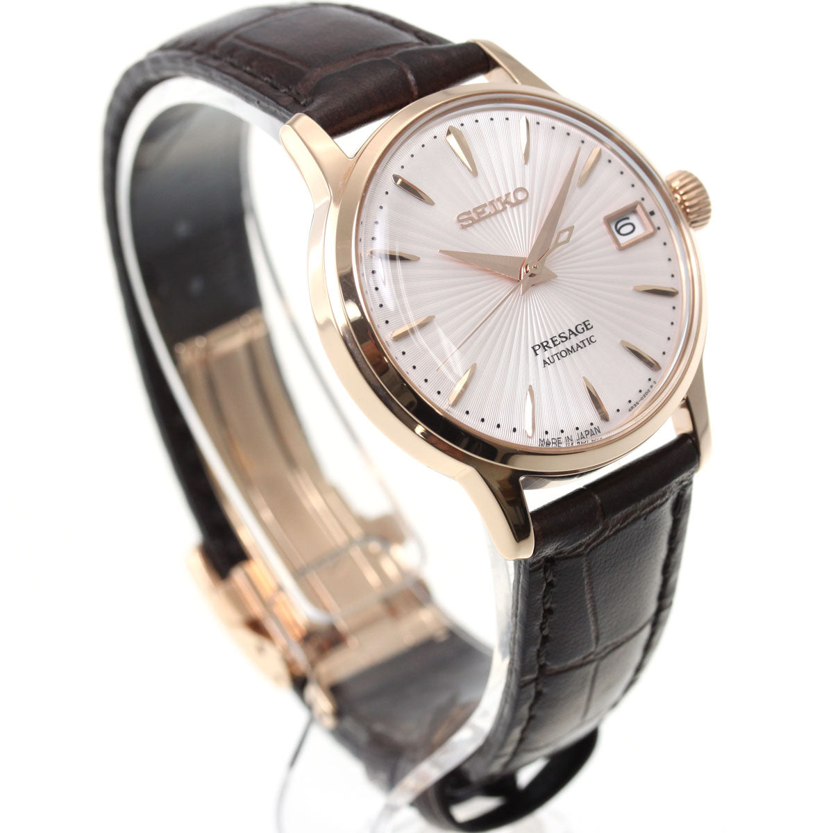 セイコー プレザージュ SEIKO PRESAGE 自動巻き メカニカル 腕時計 レディス ベーシックライン SRRY028