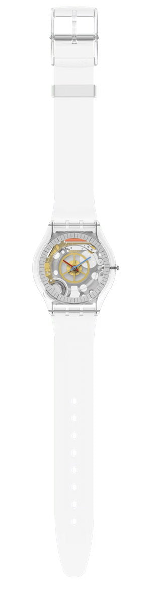 swatch スウォッチ 腕時計 メンズ レディース スキン クラシック クリアリー・スキン Skin Classic CLEARLY SKIN SS08K109-S06