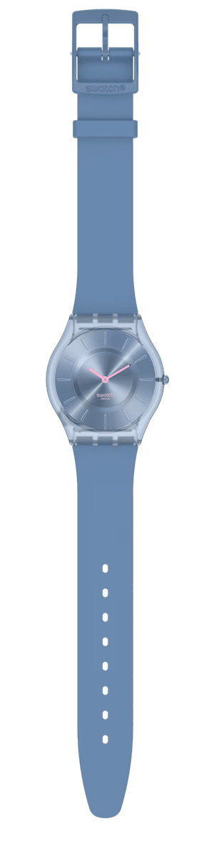swatch スウォッチ 腕時計 メンズ レディース スキン クラシック デニム・ブルー Skin Classic DENIM BLUE SS08N100-S14