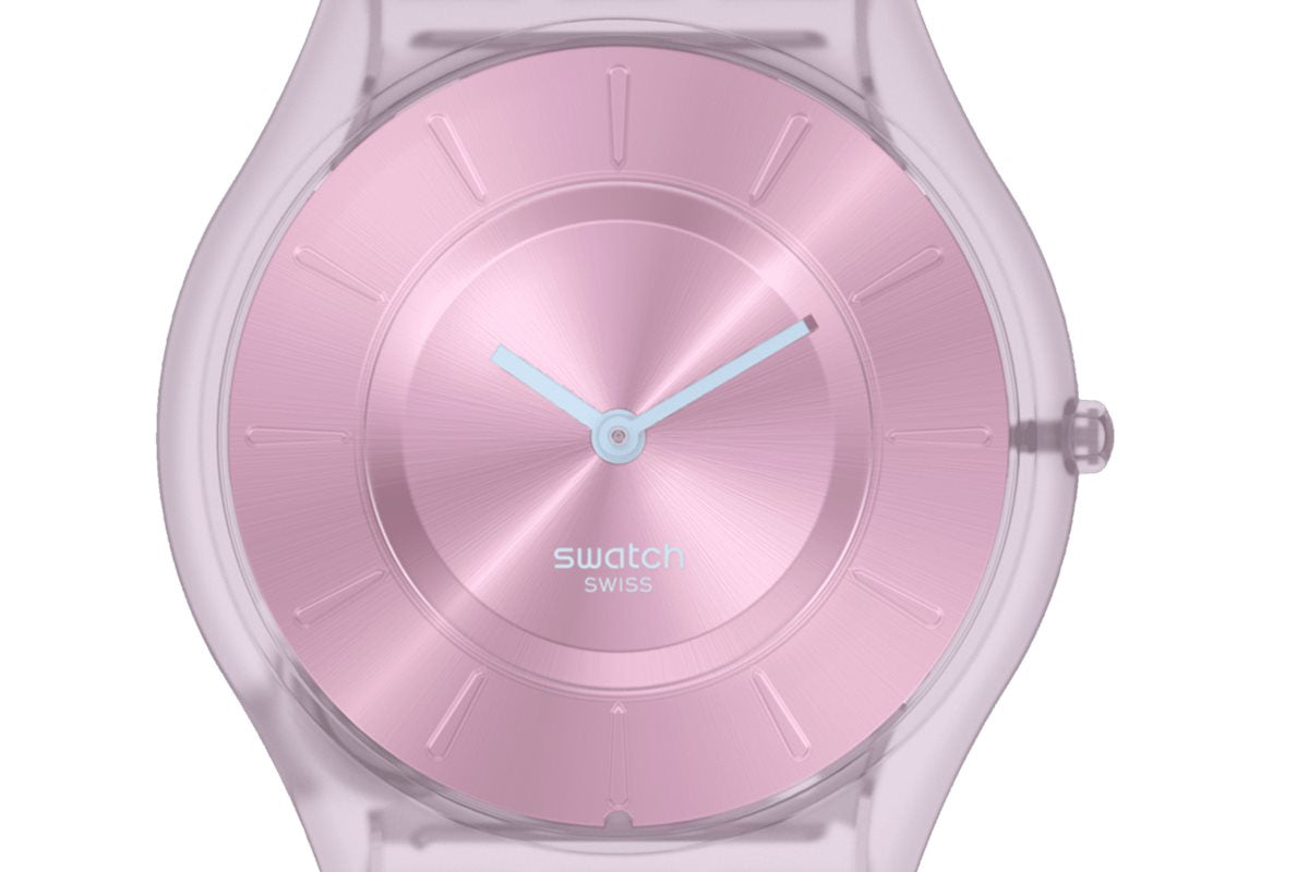 swatch スウォッチ 腕時計 メンズ レディース スキン クラシック スウィート・ピンク Skin Classic SWEET PINK SS08V100-S14