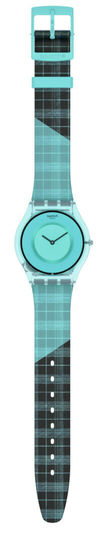 swatch X SUPRIYA LELE スウォッチ 腕時計 SS08Z102 レディース オリジナルズ スプリヤ・レレ サリ・マドラス マットブルー SARI MADRAS 02