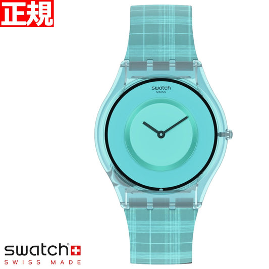 swatch X SUPRIYA LELE スウォッチ 腕時計 SS08Z102 レディース オリジナルズ スプリヤ・レレ サリ・マドラス マットブルー SARI MADRAS 02