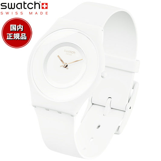 swatch スウォッチ 腕時計 レディース スキン クラシック バイオセラミック SKIN CLASSIC BIOCERAMIC DIFFERENT BLANCA SS09W100