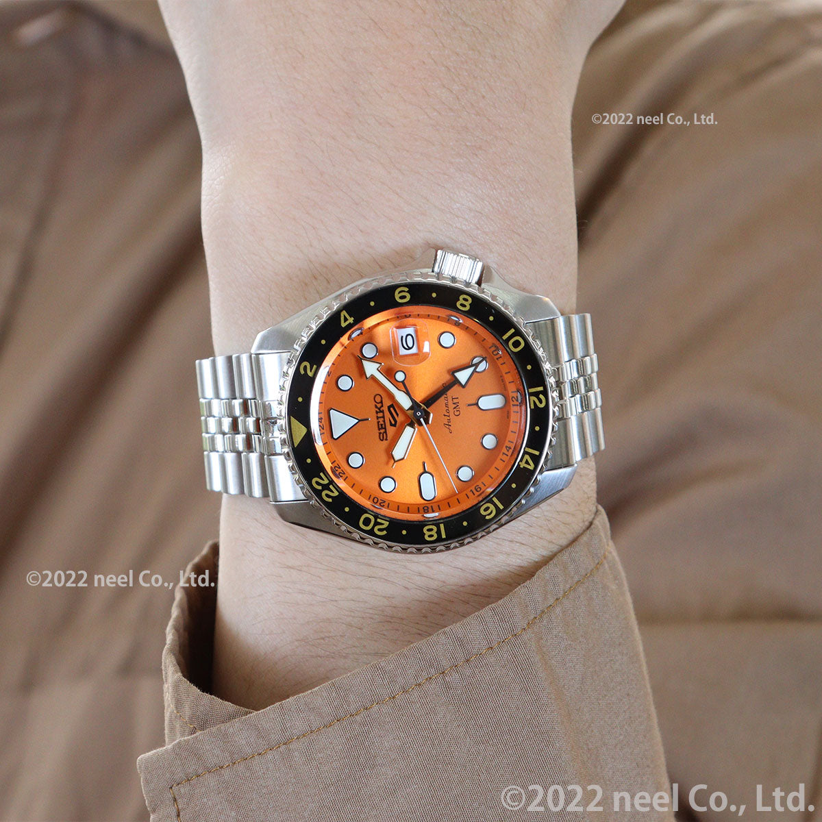 新品 セイコー5スポーツ 腕時計 SKX Sports GMT SSK005KC