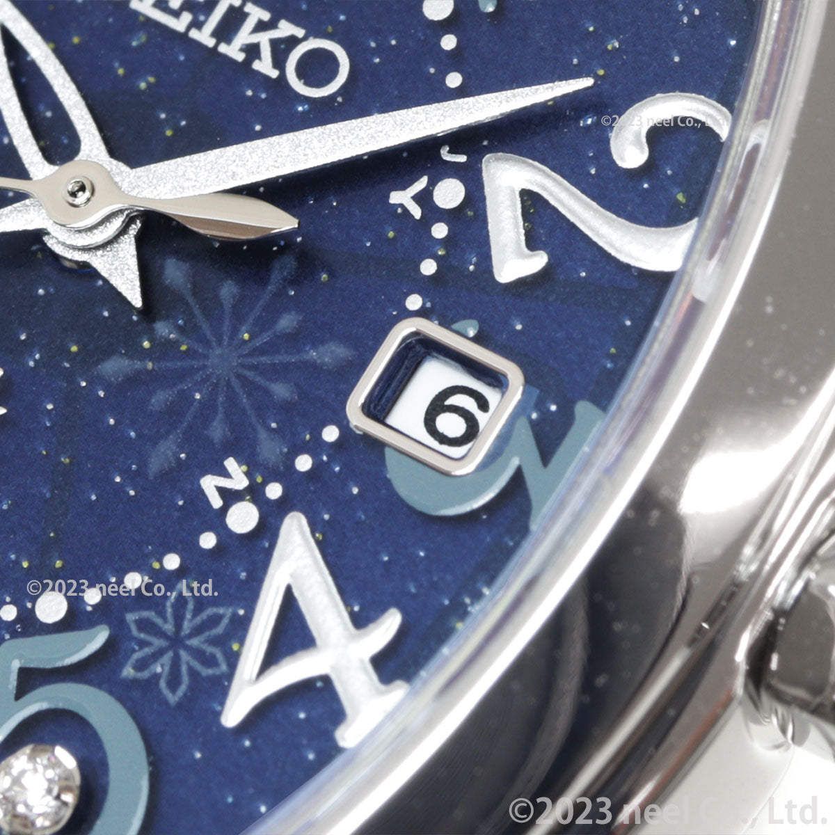 セイコー ルキア SEIKO LUKIA 電波 ソーラー ワールドタイム 電波時計 2023 Holiday Season Limited Edition 腕時計 レディース SSVW221