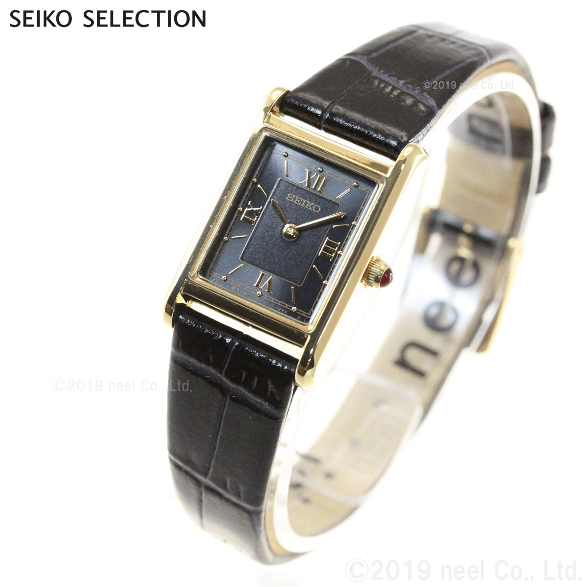 セイコー SEIKO 腕時計 レディース STPR070 セイコーセレクション ナノ・ユニバース スペシャルモデル nano・universe Special Edition ソーラー（V115/日本製） ブラックxブラック アナログ表示