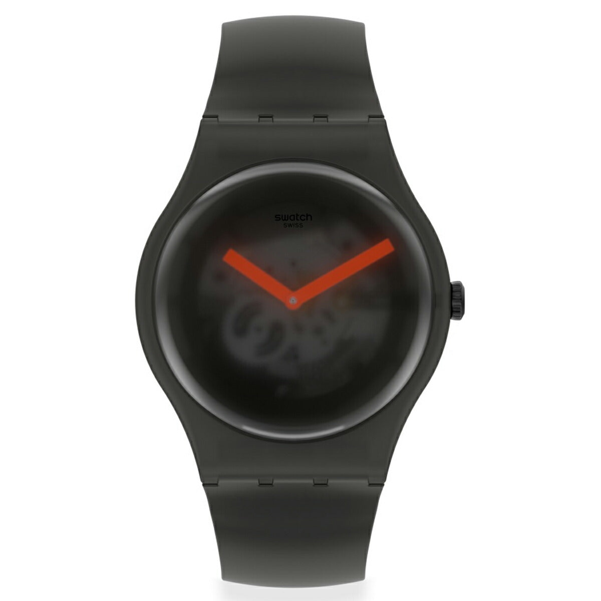 swatch スウォッチ 腕時計 メンズ レディース オリジナルズ ニュージェント ブラック・ブラー Originals New Gent BLACK BLUR SUOB183