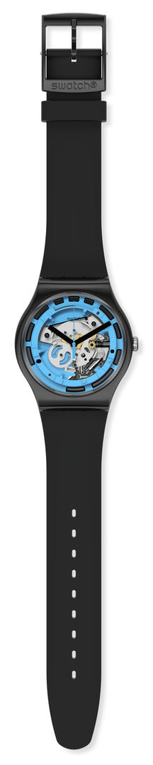 swatch スウォッチ 腕時計 SUOB187 メンズ レディース オリジナルズ ブルー・アナトミー ニュー・ジェント MONTHLY DROPS BLUE ANATOMY New Gent