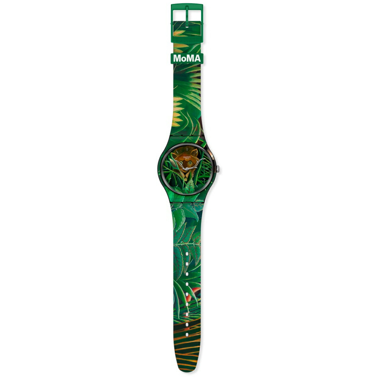 swatch スウォッチ MoMA 腕時計 メンズ レディース ニュージェント ザ・ドリーム・バイ・アンリ・ルソー ザ・ウォッチ New Gent THE DREAM BY HENRI ROUSSEAU、THE WATCH SUOZ333