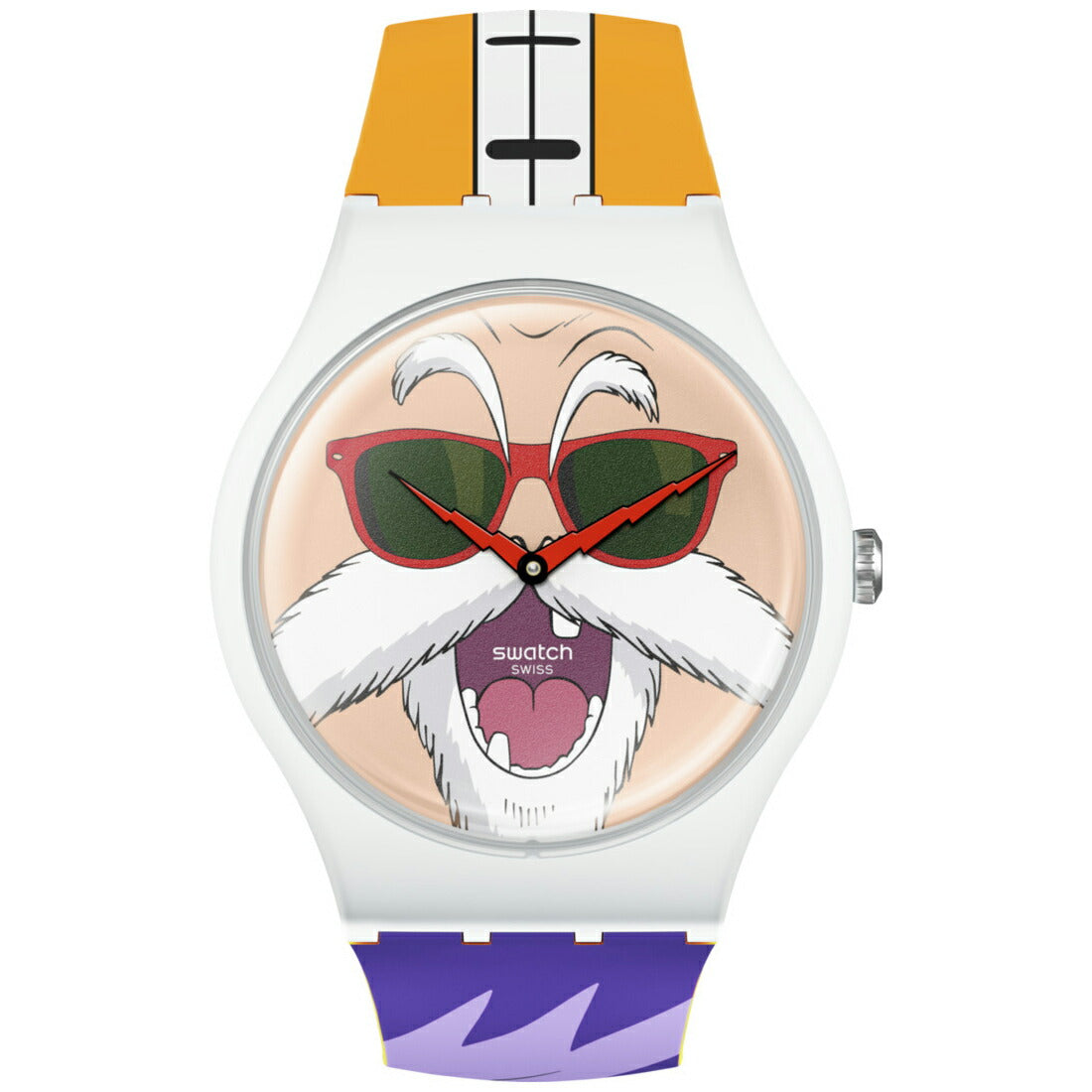 swatch スウォッチ ドラゴンボールZ コラボモデル 亀仙人 DRAGONBALL Z KAMESENNIN 腕時計 SUOZ346
