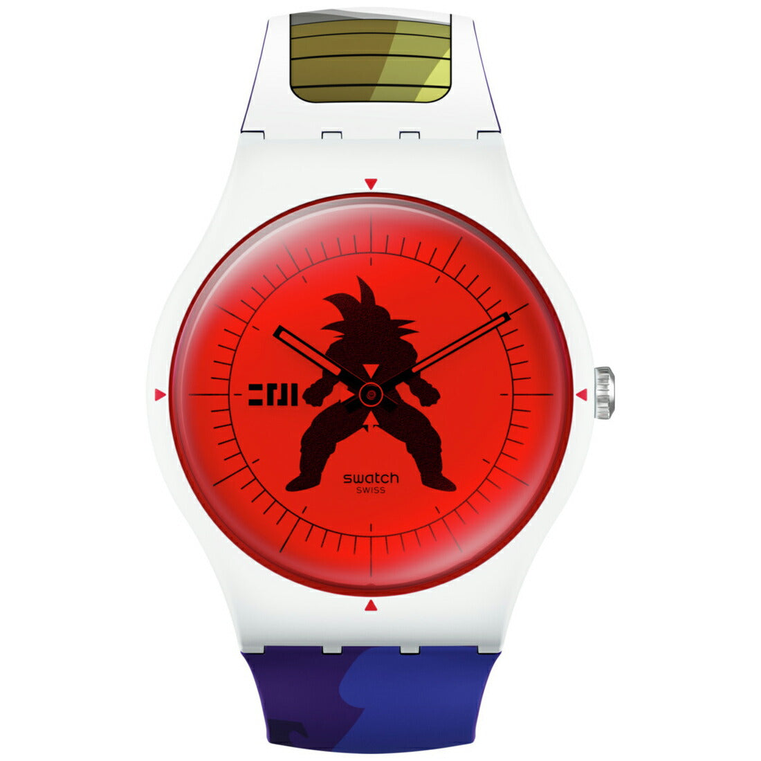 swatch スウォッチ ドラゴンボールZ コラボモデル ベジータ DRAGONBALL Z VEGETA 腕時計 SUOZ348