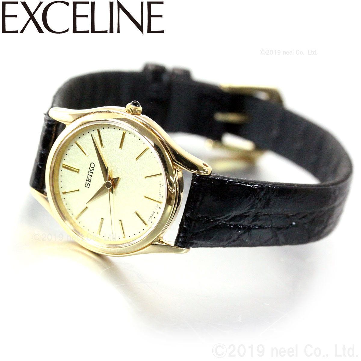 セイコー SEIKO DOLCE＆EXCELINE 腕時計 レディース SWDL160 ドルチェ＆エクセリーヌ クオーツ ゴールドxブラック アナログ表示
