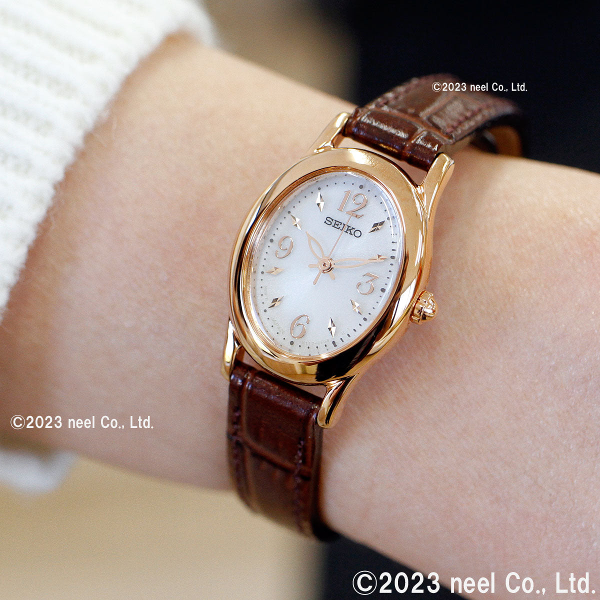 セイコー セレクション SEIKO SELECTION ソーラー 腕時計 レディース SWFA148