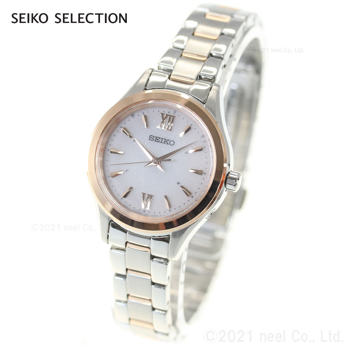 セイコー セレクション SEIKO SELECTION ソーラー 電波時計 腕時計 レディース SWFH112