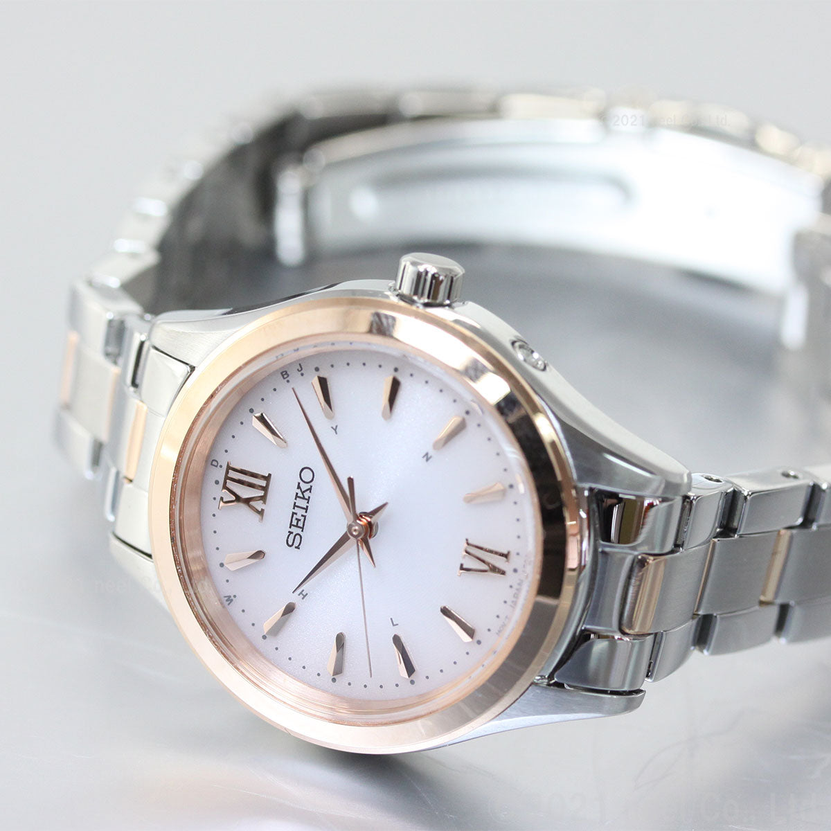 セイコー セレクション SEIKO SELECTION ソーラー 電波時計 腕時計 レディース SWFH112