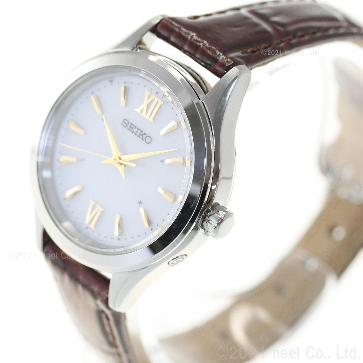 セイコー セレクション SEIKO SELECTION ソーラー 電波時計 腕時計 レディース SWFH115