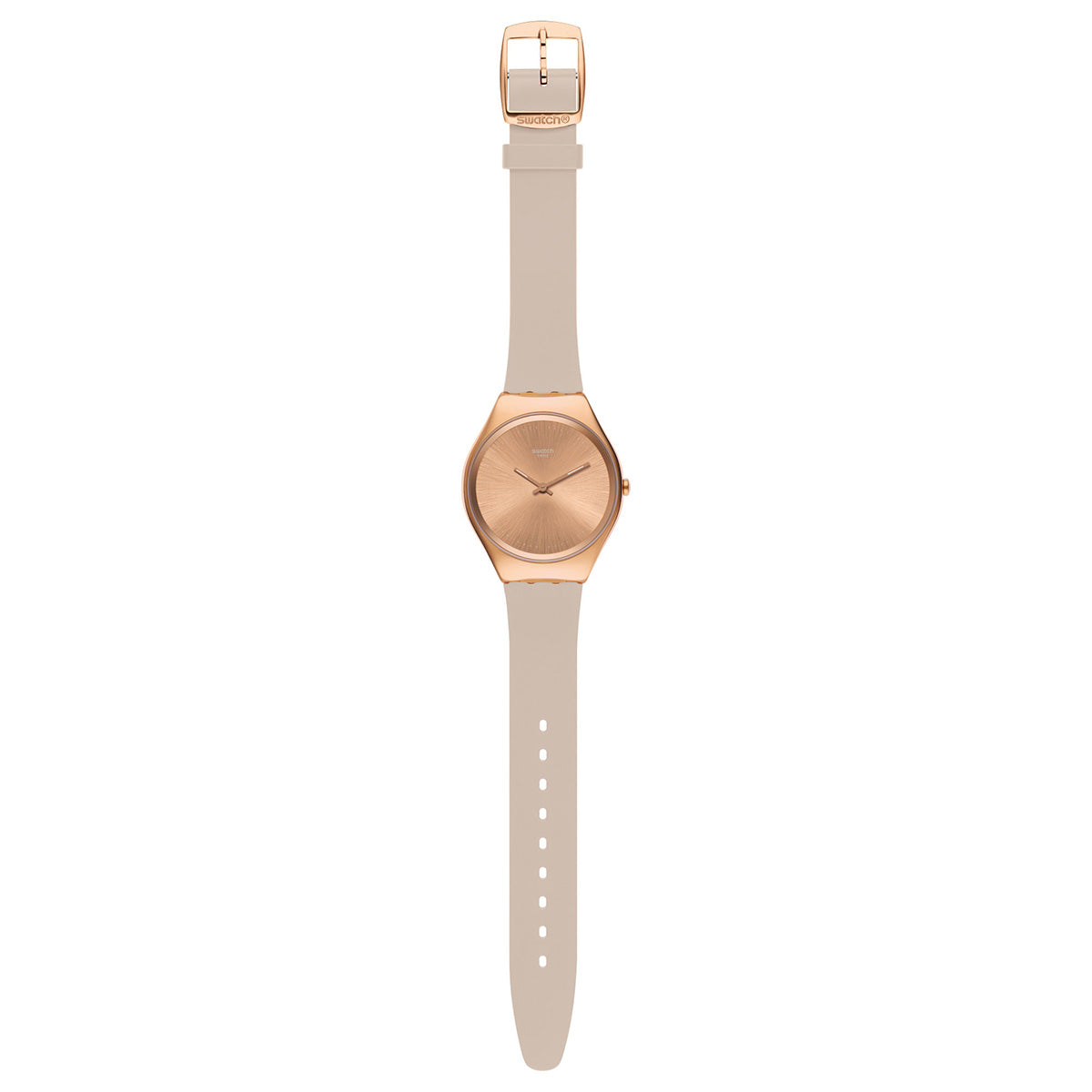 swatch スウォッチ 腕時計 メンズ レディース スキン アイロニー スキンロゼ Skin Irony SKINROSEE SYXG101