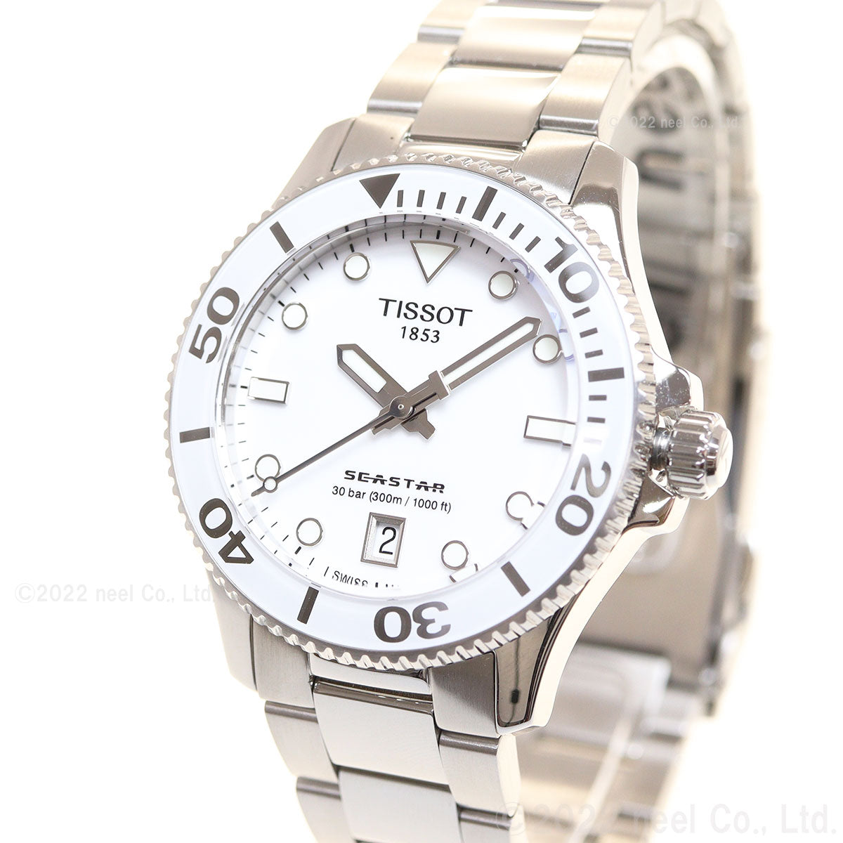 ティソ TISSOT 腕時計 メンズ レディース シースター 1000 クオーツ 36mm SEASTAR 1000 QUARTZ T120.210.11.011.00