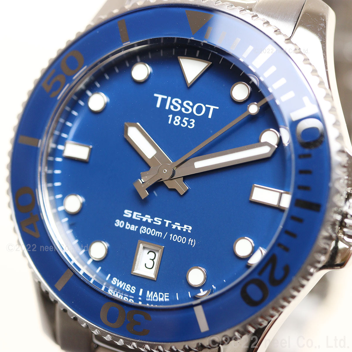 ティソ TISSOT 腕時計 メンズ レディース シースター 1000 クオーツ 36mm SEASTAR 1000 QUARTZ T120.210.11.041.00