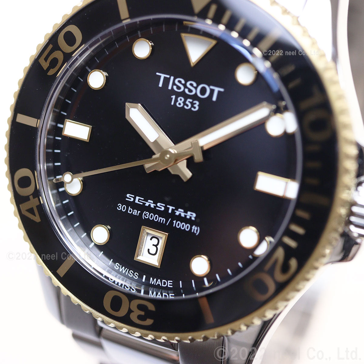 ティソ TISSOT 腕時計 メンズ レディース シースター 1000 クオーツ 36mm SEASTAR 1000 QUARTZ T120.210.21.051.00