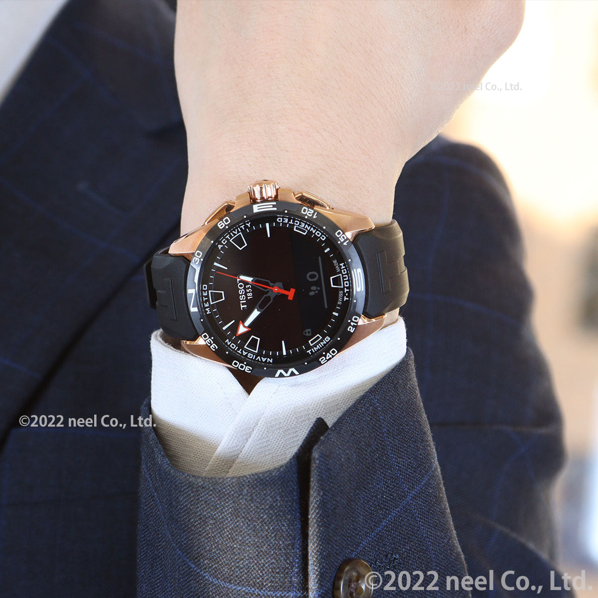 T1214204705102 ティソ TISSOT TISSOT T-タッチ コネクト ソーラー 腕時計 メンズ チタン スマートフォン連動  T121.420.47.051.02【36回無金利ローン】