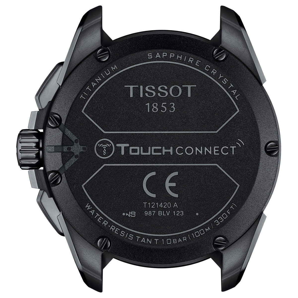 【36回分割手数料無料！】ティソ TISSOT ソーラー 腕時計 メンズ T-タッチ コネクト ソーラー T121.420.47.051.04 スマートフォン連動 チタン T-TOUCH CONNECT SOLAR