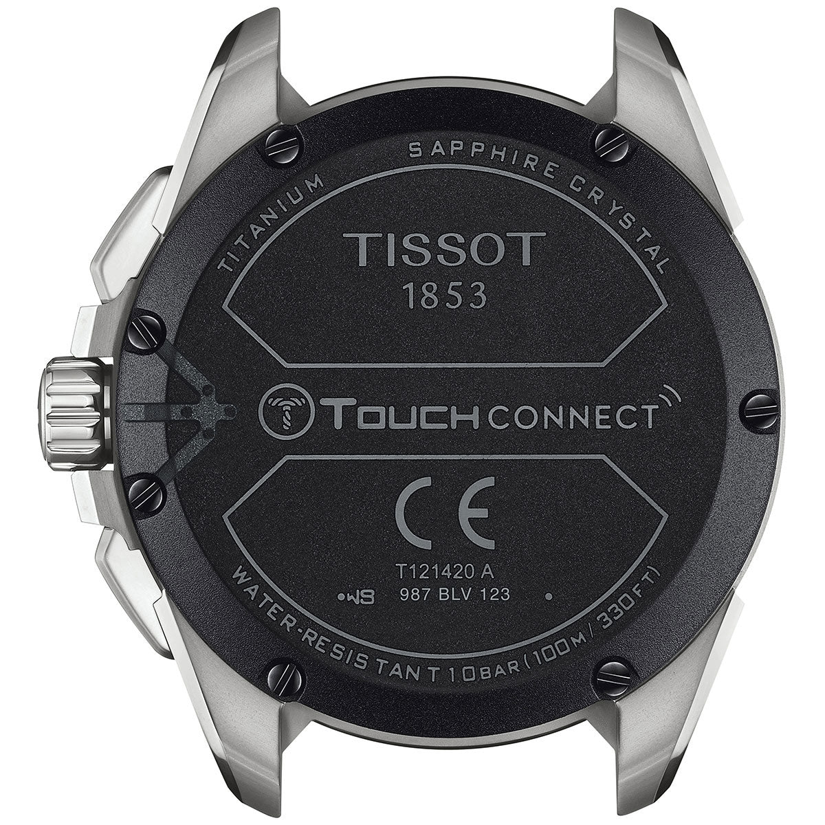 【36回分割手数料無料！】ティソ TISSOT T-タッチ コネクト ソーラー T121.420.47.051.06 腕時計 メンズ タッチセンサー式 スマートフォン連動 チタン T-TOUCH CONNECT SOLAR